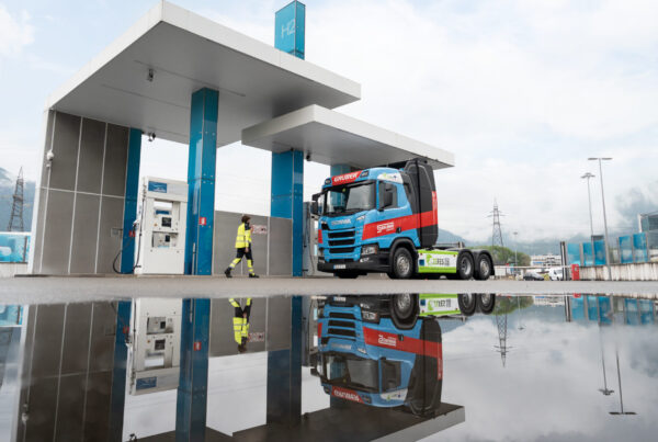 ZEFES Scania Gruber presso IIT Hydrogen Bolzano